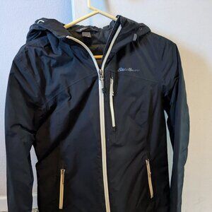 Eddie Bauer woman's down jacket with waterproof outer shell